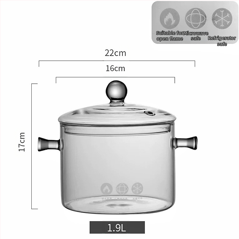 Läbipaistev kuuma punase veini kann, pliidil keetmise teekann, kõrge temperatuurikindel hautisepott, puuviljalõhnaline tee, lahtise leegiga elektriline keraamiline pliit, klaasist keedupott