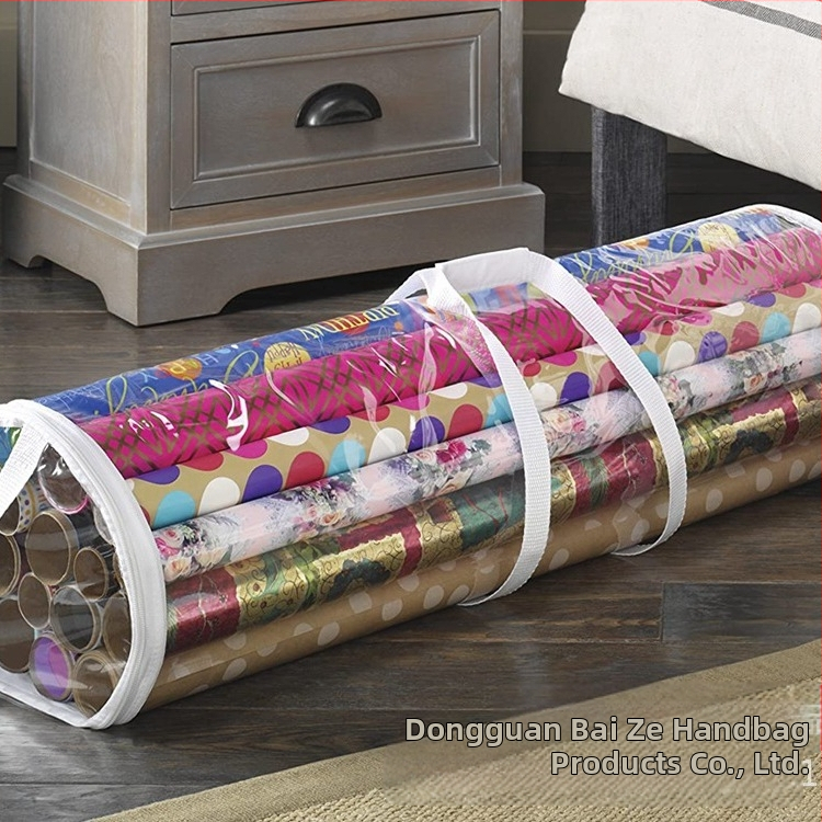 Amazon Hot Sale PVC darčekové baliace papierové úložné vrecko Vianočné baliace papierové úložné vrecko Domáce úložné vrecko