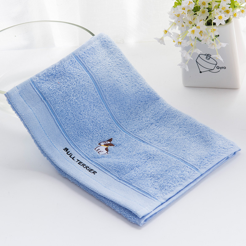 „Jialiya“ rankšluostis iš vaikiško animacinio filmuko, grynos medvilnės, minkštas ir patogus mažas rankšluostis, medvilninis mažas kvadratinis rankšluostis, didmeninė prekyba