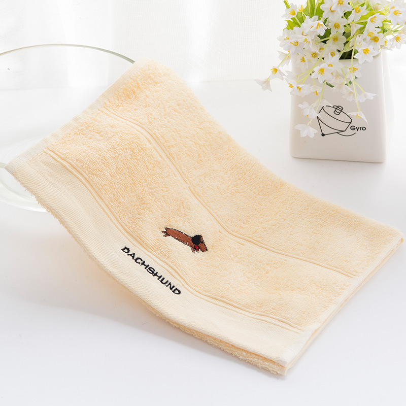 „Jialiya“ rankšluostis iš vaikiško animacinio filmuko, grynos medvilnės, minkštas ir patogus mažas rankšluostis, medvilninis mažas kvadratinis rankšluostis, didmeninė prekyba