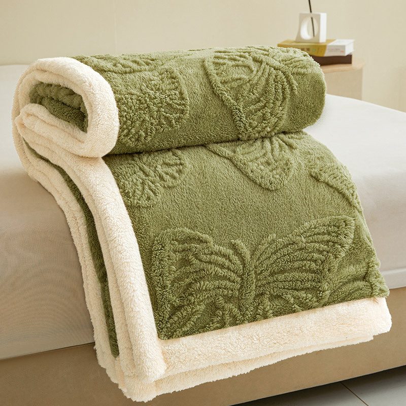 Prekogranična nordijska zimska zadebljana dvoslojna taft deka, navlaka za poplun, deka za klima-uređaj, deka od janjeće vune za spavanje u kauču