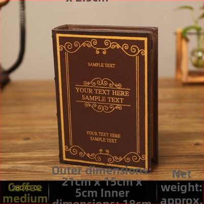 Vintage βιβλίο βιβλίο ψεύτικο βιβλίο αποθήκευση ταμείο μικρά στολίδια φως πολυτελή βιβλιοθήκη βιβλιοθήκη διακοσμήσεις βιβλίων