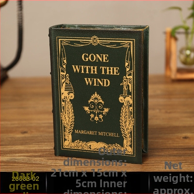 Vintage βιβλίο βιβλίο ψεύτικο βιβλίο αποθήκευση ταμείο μικρά στολίδια φως πολυτελή βιβλιοθήκη βιβλιοθήκη διακοσμήσεις βιβλίων