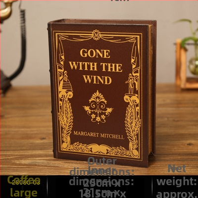 Vintage βιβλίο βιβλίο ψεύτικο βιβλίο αποθήκευση ταμείο μικρά στολίδια φως πολυτελή βιβλιοθήκη βιβλιοθήκη διακοσμήσεις βιβλίων