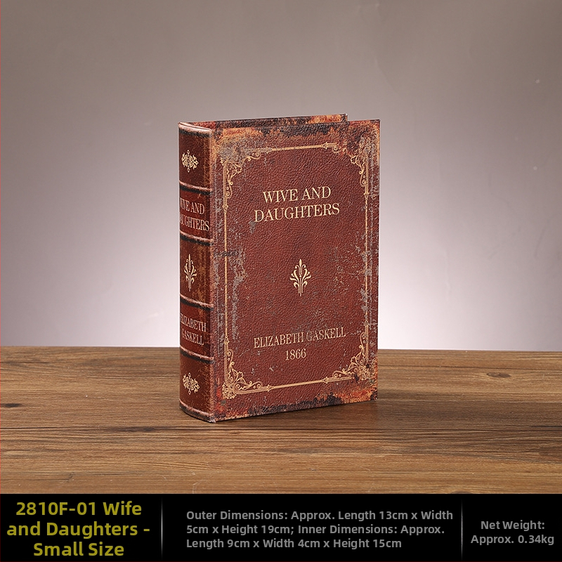 Vintage βιβλίο βιβλίο ψεύτικο βιβλίο αποθήκευση ταμείο μικρά στολίδια φως πολυτελή βιβλιοθήκη βιβλιοθήκη διακοσμήσεις βιβλίων