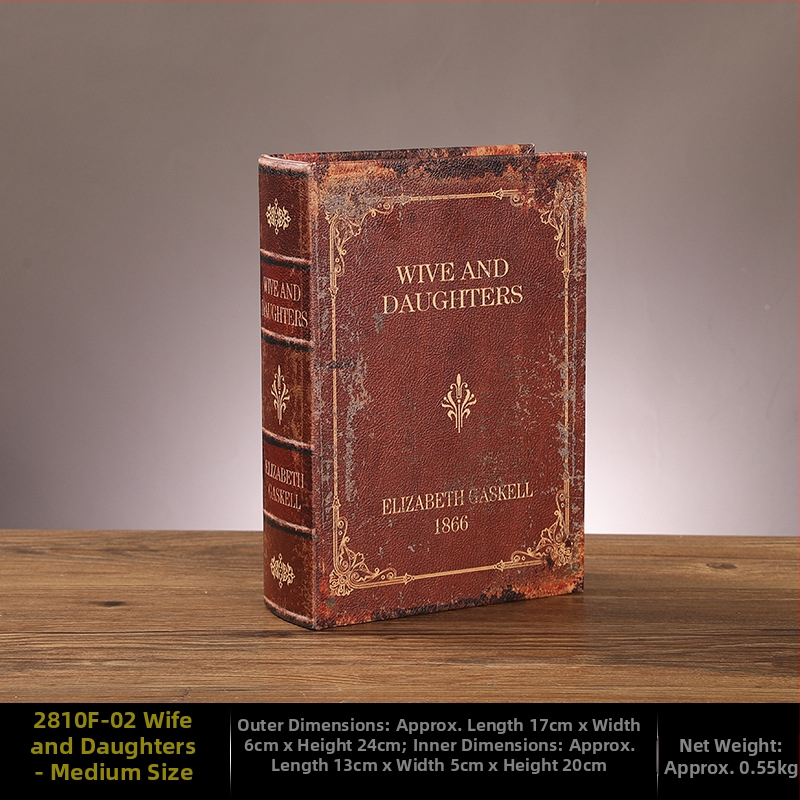 Vintage βιβλίο βιβλίο ψεύτικο βιβλίο αποθήκευση ταμείο μικρά στολίδια φως πολυτελή βιβλιοθήκη βιβλιοθήκη διακοσμήσεις βιβλίων