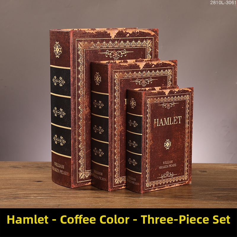 Vintage βιβλίο βιβλίο ψεύτικο βιβλίο αποθήκευση ταμείο μικρά στολίδια φως πολυτελή βιβλιοθήκη βιβλιοθήκη διακοσμήσεις βιβλίων