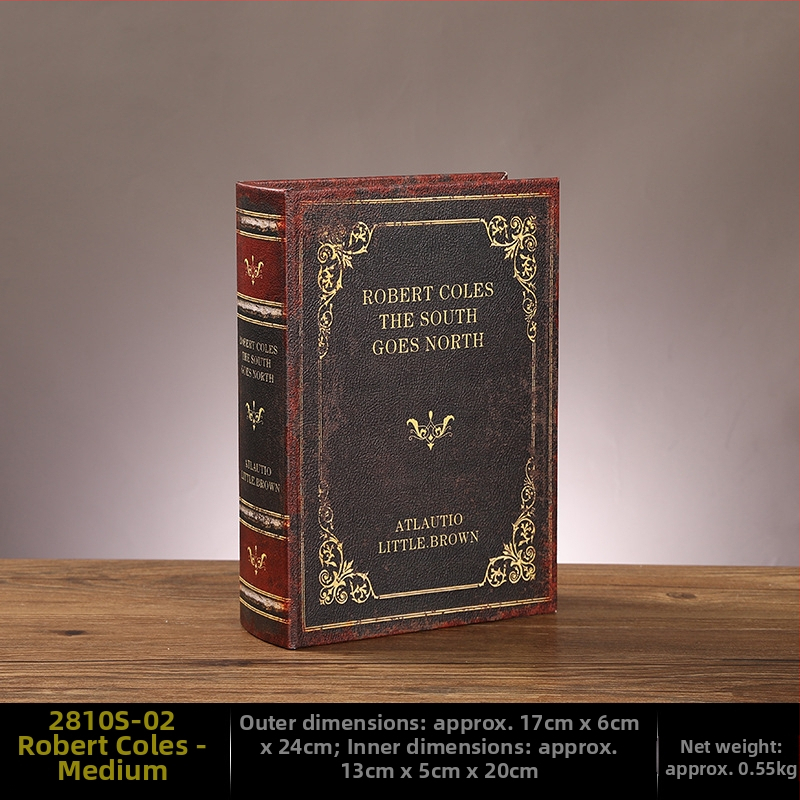 Vintage βιβλίο βιβλίο ψεύτικο βιβλίο αποθήκευση ταμείο μικρά στολίδια φως πολυτελή βιβλιοθήκη βιβλιοθήκη διακοσμήσεις βιβλίων