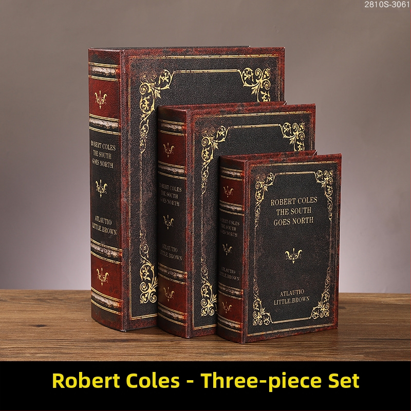 Vintage βιβλίο βιβλίο ψεύτικο βιβλίο αποθήκευση ταμείο μικρά στολίδια φως πολυτελή βιβλιοθήκη βιβλιοθήκη διακοσμήσεις βιβλίων