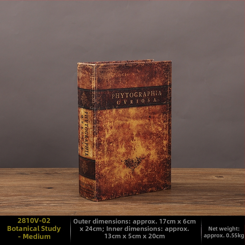 Vintage βιβλίο βιβλίο ψεύτικο βιβλίο αποθήκευση ταμείο μικρά στολίδια φως πολυτελή βιβλιοθήκη βιβλιοθήκη διακοσμήσεις βιβλίων