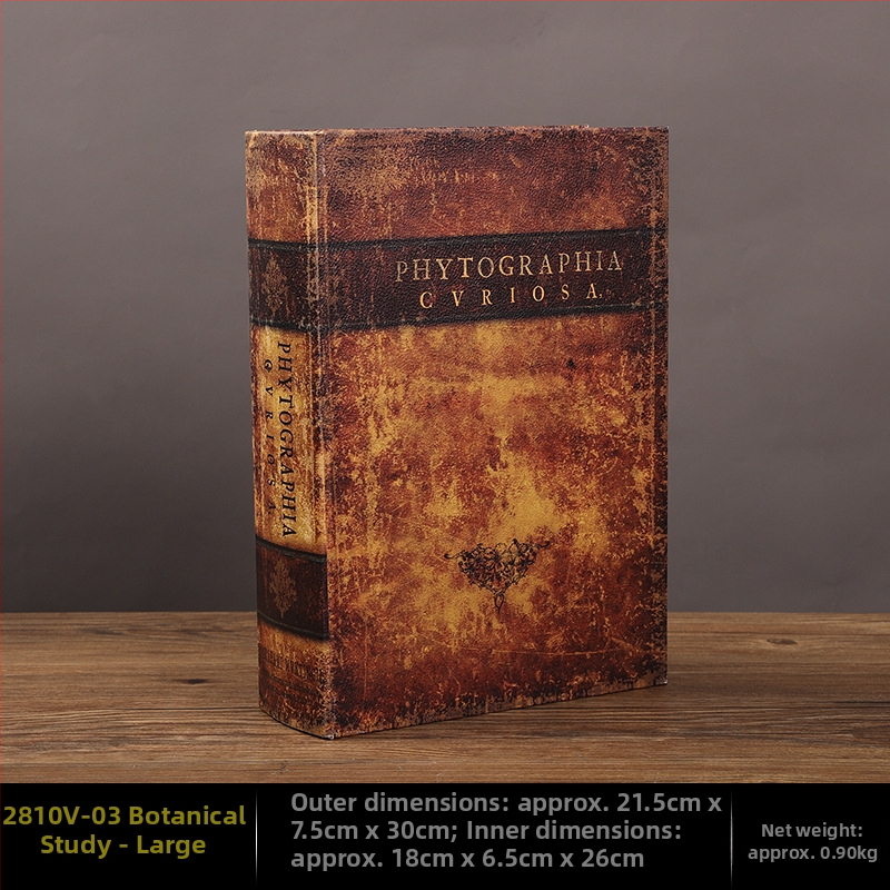 Vintage βιβλίο βιβλίο ψεύτικο βιβλίο αποθήκευση ταμείο μικρά στολίδια φως πολυτελή βιβλιοθήκη βιβλιοθήκη διακοσμήσεις βιβλίων