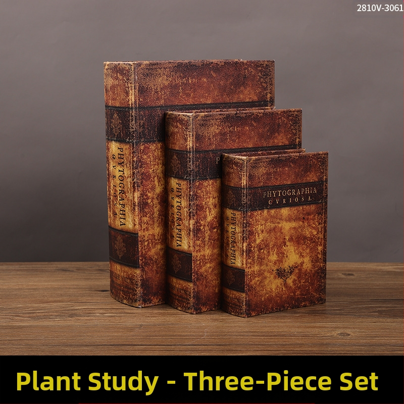 Vintage βιβλίο βιβλίο ψεύτικο βιβλίο αποθήκευση ταμείο μικρά στολίδια φως πολυτελή βιβλιοθήκη βιβλιοθήκη διακοσμήσεις βιβλίων