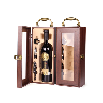 Κατασκευαστής κουτιών συσκευασίας υψηλής ποιότητας, κουτιών δώρου κρασιού με παράθυρο, κουτιών κρασιού σε απόθεμα, χονδρικής πώλησης κουτιών δώρου υψηλής ποιότητας, κατάλληλα για Penfolds κρασιού