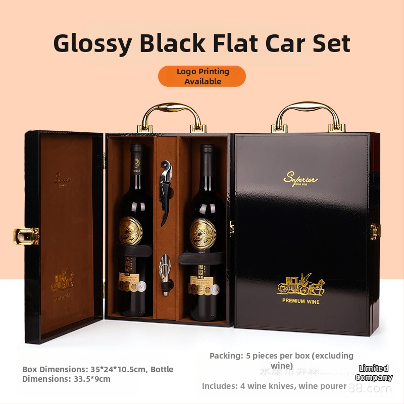 Κατασκευαστής κουτιών συσκευασίας υψηλής ποιότητας, κουτιών δώρου κρασιού με παράθυρο, κουτιών κρασιού σε απόθεμα, χονδρικής πώλησης κουτιών δώρου υψηλής ποιότητας, κατάλληλα για Penfolds κρασιού