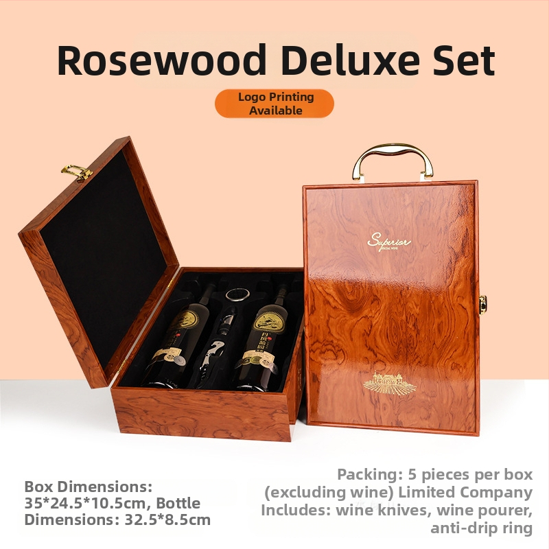 Κατασκευαστής κουτιών συσκευασίας υψηλής ποιότητας, κουτιών δώρου κρασιού με παράθυρο, κουτιών κρασιού σε απόθεμα, χονδρικής πώλησης κουτιών δώρου υψηλής ποιότητας, κατάλληλα για Penfolds κρασιού