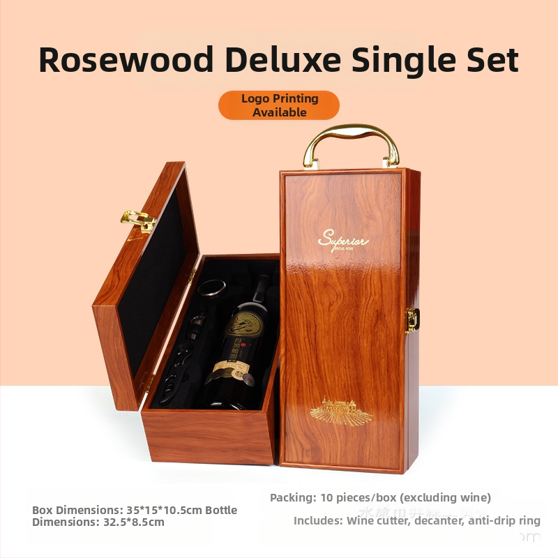 Κατασκευαστής κουτιών συσκευασίας υψηλής ποιότητας, κουτιών δώρου κρασιού με παράθυρο, κουτιών κρασιού σε απόθεμα, χονδρικής πώλησης κουτιών δώρου υψηλής ποιότητας, κατάλληλα για Penfolds κρασιού