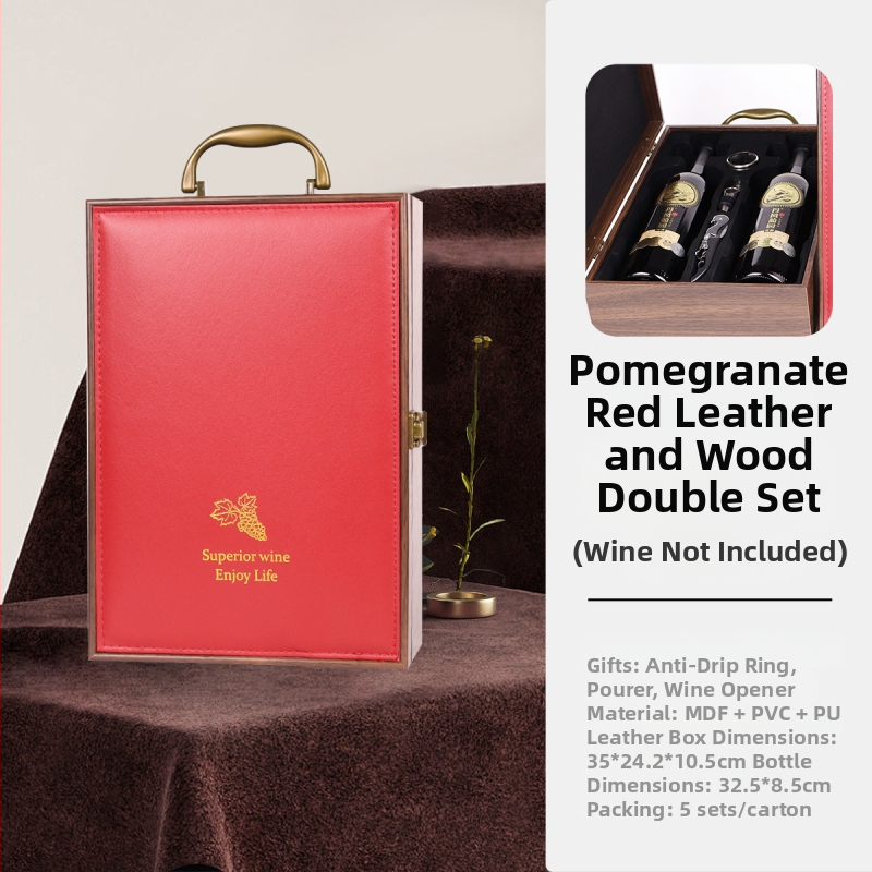 Κατασκευαστής κουτιών συσκευασίας υψηλής ποιότητας, κουτιών δώρου κρασιού με παράθυρο, κουτιών κρασιού σε απόθεμα, χονδρικής πώλησης κουτιών δώρου υψηλής ποιότητας, κατάλληλα για Penfolds κρασιού