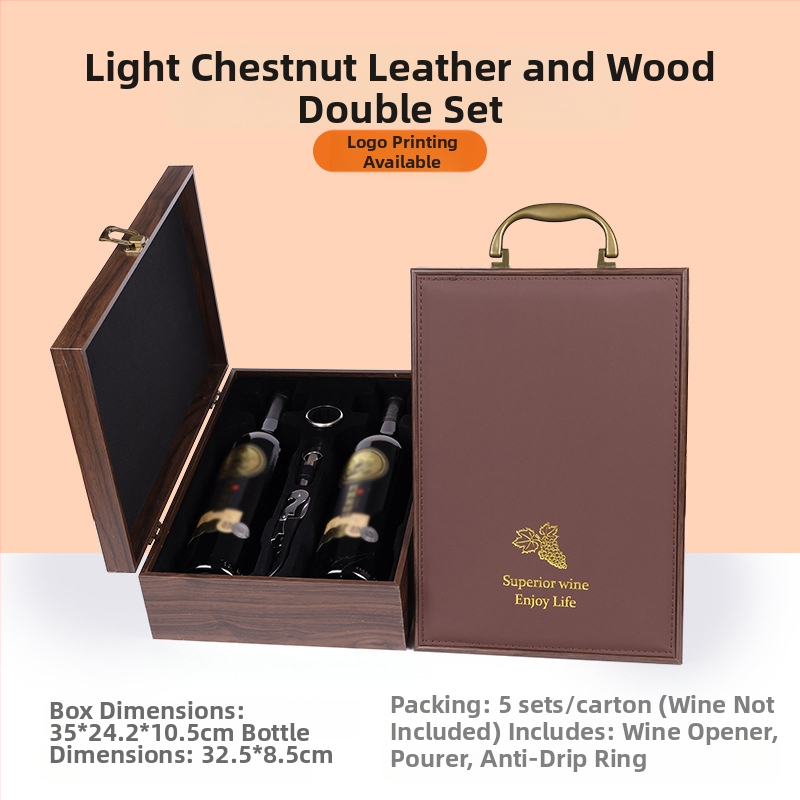 Κατασκευαστής κουτιών συσκευασίας υψηλής ποιότητας, κουτιών δώρου κρασιού με παράθυρο, κουτιών κρασιού σε απόθεμα, χονδρικής πώλησης κουτιών δώρου υψηλής ποιότητας, κατάλληλα για Penfolds κρασιού