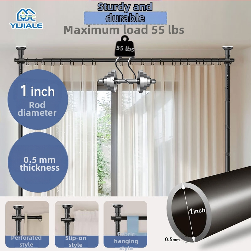 Неперфорирана завеса за спалня, преграда за легло, завеса за врата, стая под наем, входна платнена завеса за салон за красота, U-образна L-образна завеса за вътрешна употреба