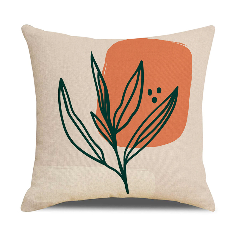 Modern egyszerű geometrikus absztrakt illusztráció vászon párnahuzat 2023 új otthoni kanapé párnahuzat párnahuzat