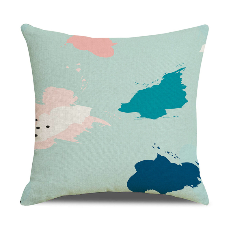 Modern egyszerű geometrikus absztrakt illusztráció vászon párnahuzat 2023 új otthoni kanapé párnahuzat párnahuzat