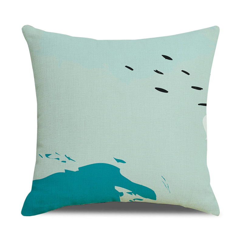 Modern egyszerű geometrikus absztrakt illusztráció vászon párnahuzat 2023 új otthoni kanapé párnahuzat párnahuzat