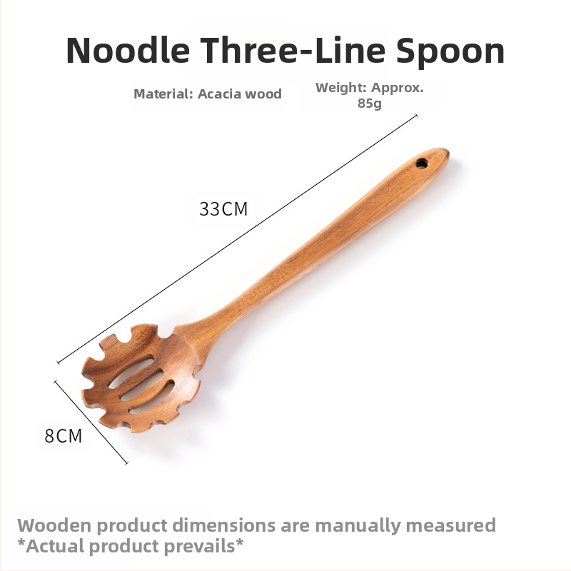 Φυλλάδιο από ξύλο ακακίας, αντικολλητικό τηγάνι, σουρωτήρι, κουτάλι ρυζιού, μακριά λαβή, ανακάτεμα, καρυκεύματα, μαγείρεμα, ζεστό δοχείο, κουτάλι σούπας