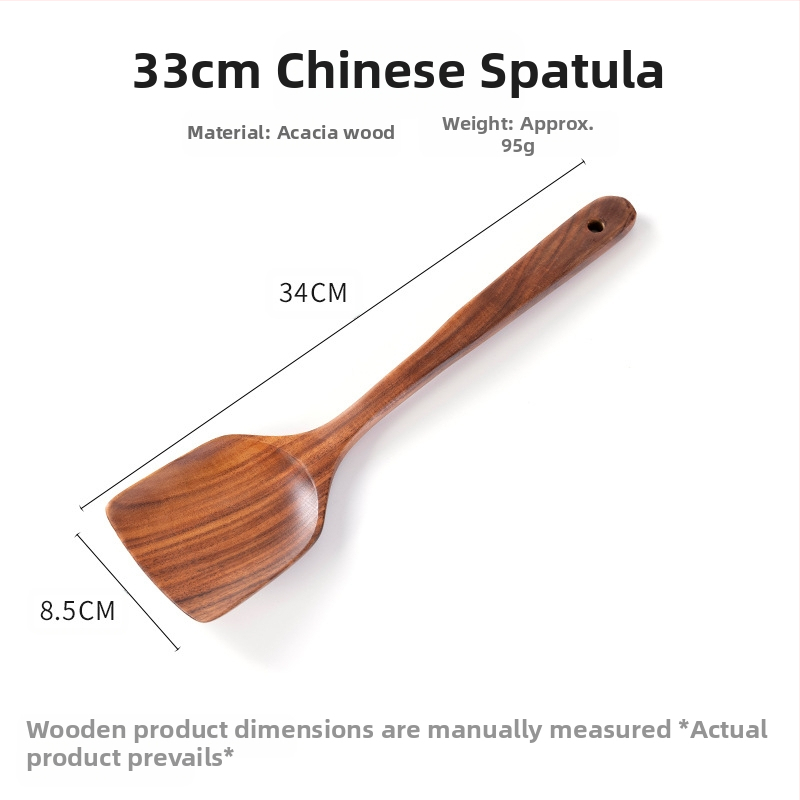 Φυλλάδιο από ξύλο ακακίας, αντικολλητικό τηγάνι, σουρωτήρι, κουτάλι ρυζιού, μακριά λαβή, ανακάτεμα, καρυκεύματα, μαγείρεμα, ζεστό δοχείο, κουτάλι σούπας