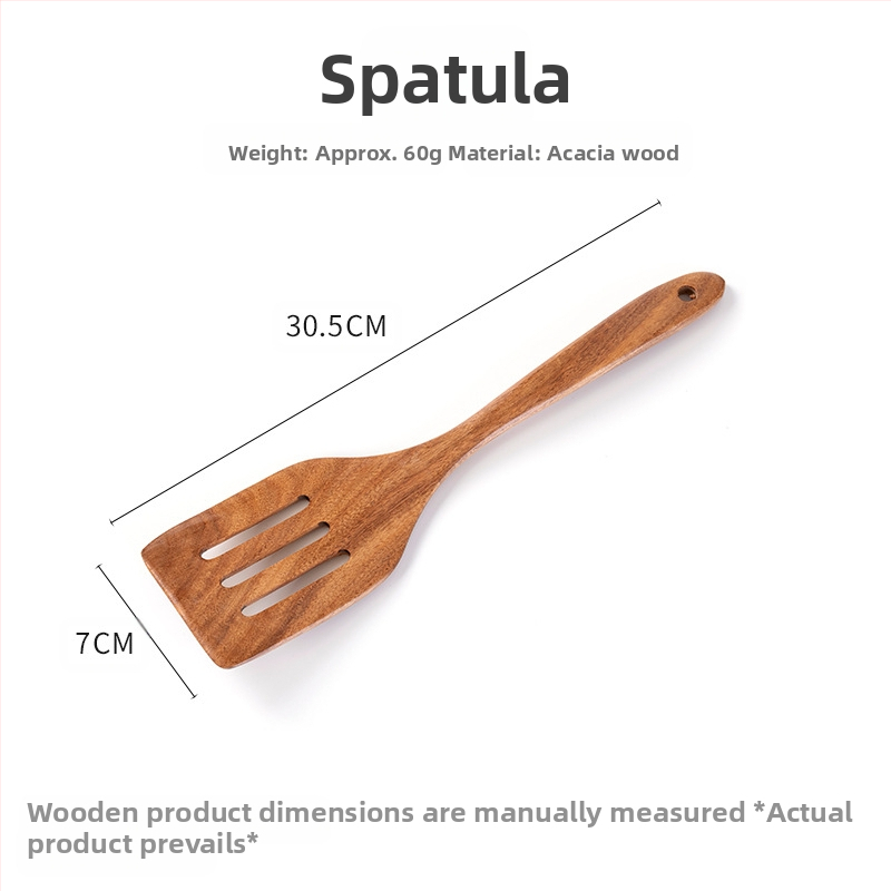 Φυλλάδιο από ξύλο ακακίας, αντικολλητικό τηγάνι, σουρωτήρι, κουτάλι ρυζιού, μακριά λαβή, ανακάτεμα, καρυκεύματα, μαγείρεμα, ζεστό δοχείο, κουτάλι σούπας