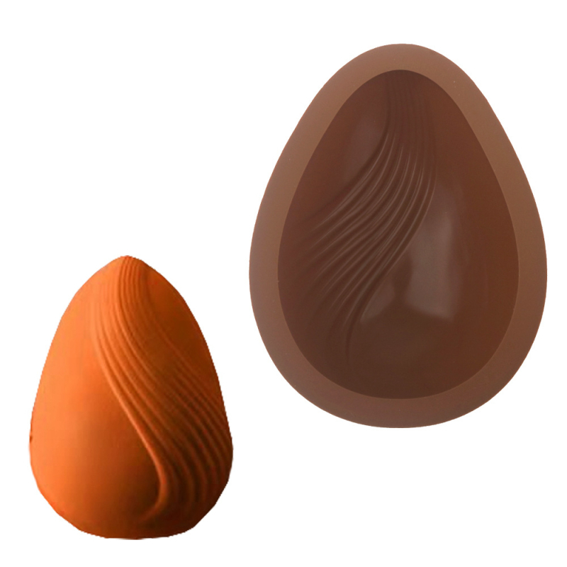 Силиконова форма за великденско яйце Amazon Explosions, форма за френски кекс с форма на цвете, форма за мус, птиче яйце