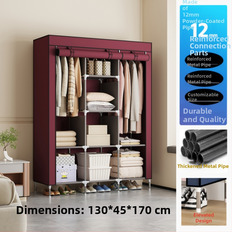 Mitmekihiline lihtne garderoob kodu sissepääsu jaoks ühiselamu üüriruumi kombinatsioon metallist mantliriiul riidepuu hoiuruum