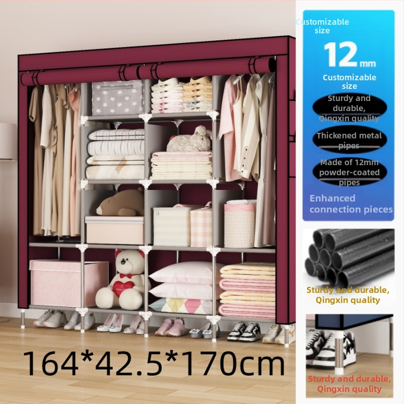 Mitmekihiline lihtne garderoob kodu sissepääsu jaoks ühiselamu üüriruumi kombinatsioon metallist mantliriiul riidepuu hoiuruum