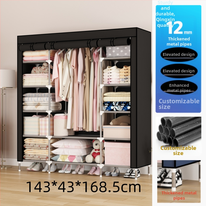 Mitmekihiline lihtne garderoob kodu sissepääsu jaoks ühiselamu üüriruumi kombinatsioon metallist mantliriiul riidepuu hoiuruum