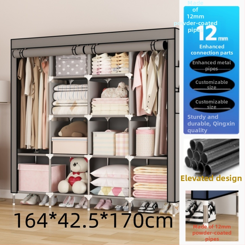 Mitmekihiline lihtne garderoob kodu sissepääsu jaoks ühiselamu üüriruumi kombinatsioon metallist mantliriiul riidepuu hoiuruum