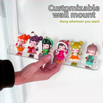 Κουτί Αποθήκευσης Lego Bubble Mart Διαφανές Ακρυλικό Ράφι Επιτοίχιας Κρεμαστής Βάσης Μικρά Στολίδια Μεγάλο Πλαίσιο