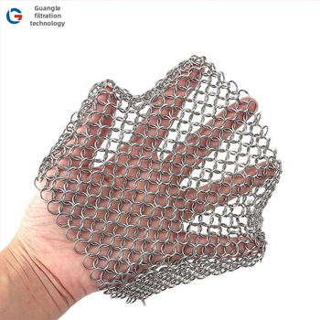 Potihari roostevabast terasest hari potivõrk terastraadist kuulipuhastuspall potiharja rõngasvõrk lukk nael nõudepesuhari poti artefakt hulgimüük