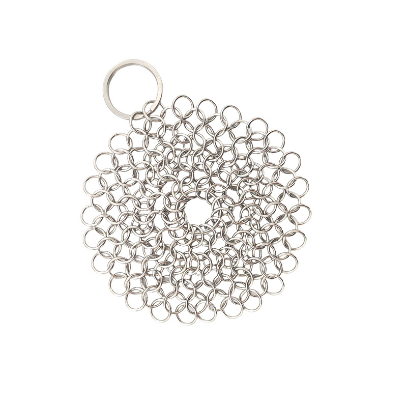 Potihari roostevabast terasest hari potivõrk terastraadist kuulipuhastuspall potiharja rõngasvõrk lukk nael nõudepesuhari poti artefakt hulgimüük