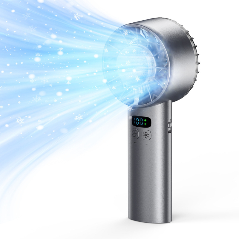 Határokon átnyúló új, nagy sebességű hűtős kézi ventilátor 100 kültéri mini ventilátor USB töltő hordozható elektromos ventilátor