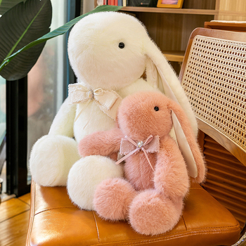 Εξωτερικό Εμπόριο Ελαφρύ Πολυτελές Πολυτελές Κουνέλι Λούτρινο Παιχνίδι Κούκλα Χαριτωμένο Λαγουδάκι Λούτρινο Δώρο Διασυνοριακό Χονδρικό Αξιολάτρευτο Διασκέδαση