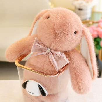 Εξωτερικό Εμπόριο Ελαφρύ Πολυτελές Πολυτελές Κουνέλι Λούτρινο Παιχνίδι Κούκλα Χαριτωμένο Λαγουδάκι Λούτρινο Δώρο Διασυνοριακό Χονδρικό Αξιολάτρευτο Διασκέδαση