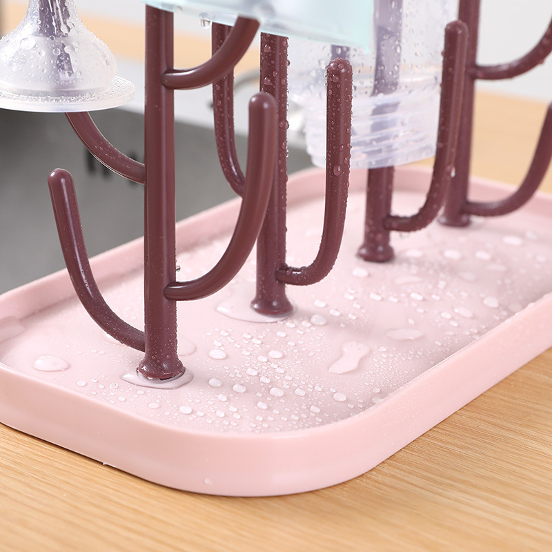 Αυτολειτουργούμενη βάση στεγνώματος μπιμπερό για μωρά Baby Cactus, βάση στεγνώματος μπιμπερό, βάση αποστράγγισης, βάση στεγνώματος, βάση αποθήκευσης πιπίλας