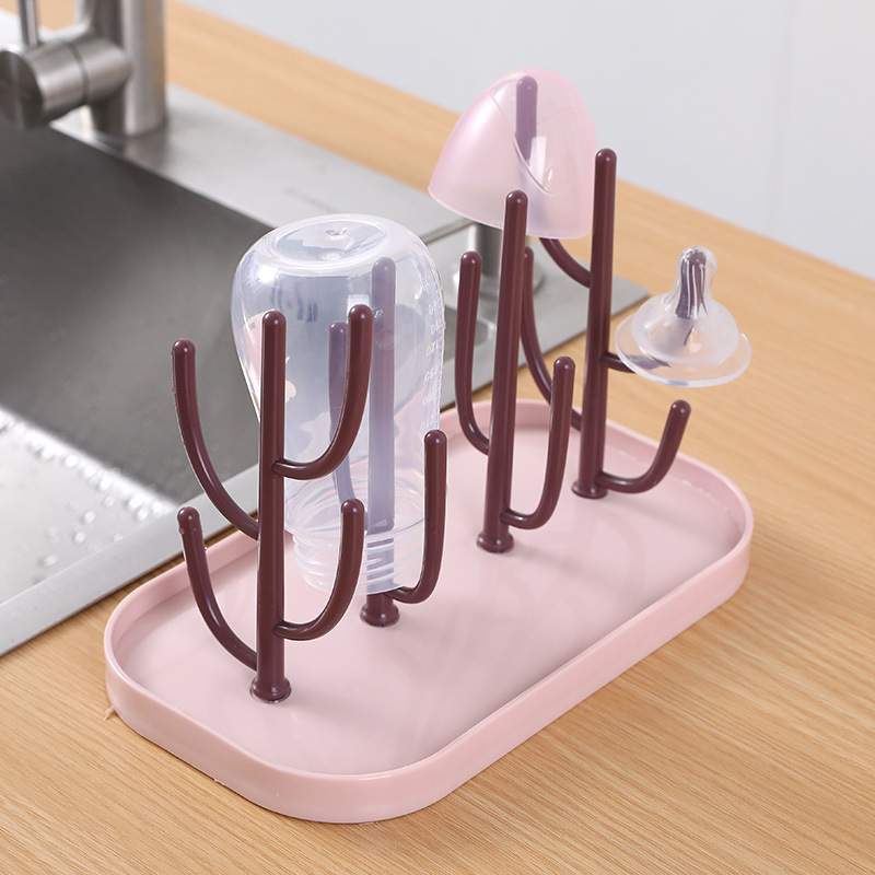 Αυτολειτουργούμενη βάση στεγνώματος μπιμπερό για μωρά Baby Cactus, βάση στεγνώματος μπιμπερό, βάση αποστράγγισης, βάση στεγνώματος, βάση αποθήκευσης πιπίλας