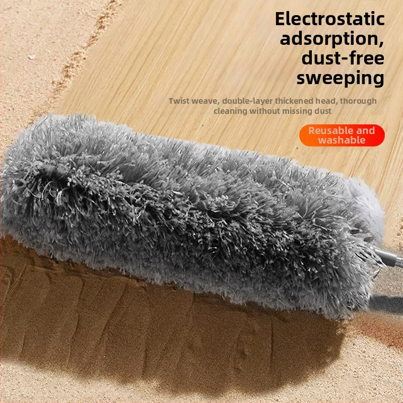 Plunksninis dulkių siurblys Elektrostatinis dulkių valymas Buitinis teleskopinis strypas Dulkių valymas Lubų valymas dideliais tarpais