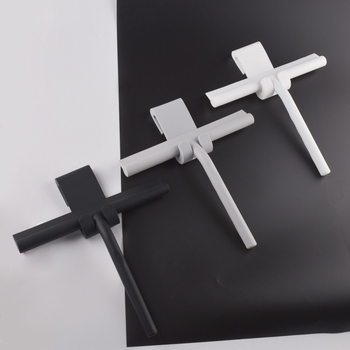 Stiklo valymo artefaktas silikoninis valytuvas vonios kambario stiklo grandiklis grindų langų valymo įrankis buitinis komercinis stiklo grandiklis