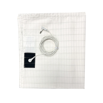 Трансграничен заземяващ чаршаф със сребърни влакна, заземен, антистатичен, дишащ, спомагащ за сън, проводим, заземен