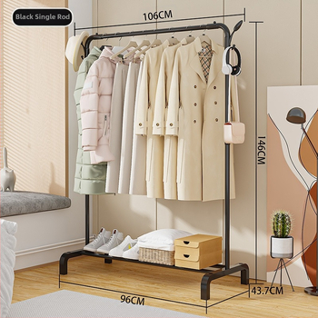Lihtne panipaigaga riidepuu põrandal magamistoas elutoas lihtne riidepuu vertikaalne rõdu kuivatusrest hulgimüük