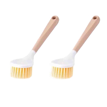 Puidust käepidemega potiharja imitatsioon, köögipotihari, pika käepidemega potipesuhari, universaalne köögipotiharja artefakt, mis ei kahjusta teie käsi, potiharja hulgimüük