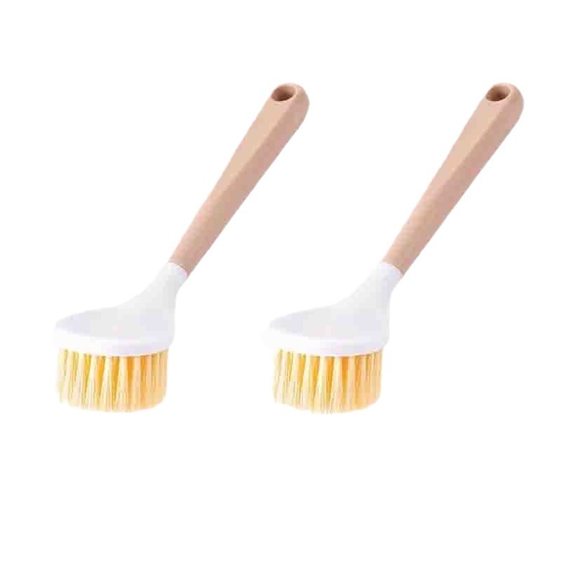Puidust käepidemega potiharja imitatsioon, köögipotihari, pika käepidemega potipesuhari, universaalne köögipotiharja artefakt, mis ei kahjusta teie käsi, potiharja hulgimüük