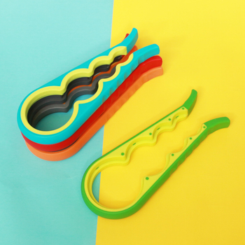 Πολυλειτουργικό ανοιχτήρι καπακιών μπουκαλιών τεσσάρων σε ένα, ανοιχτήρι κονσερβών κουζίνας, ανοιχτήρι μπουκαλιών με αντιολισθητικό άνοιγμα