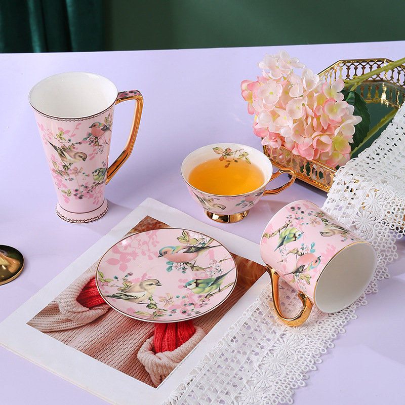 Meidao uhke kondiportselanist kohvitass, tipptasemel peen, täiustatud pärastlõunatee tass, kinkekarbis